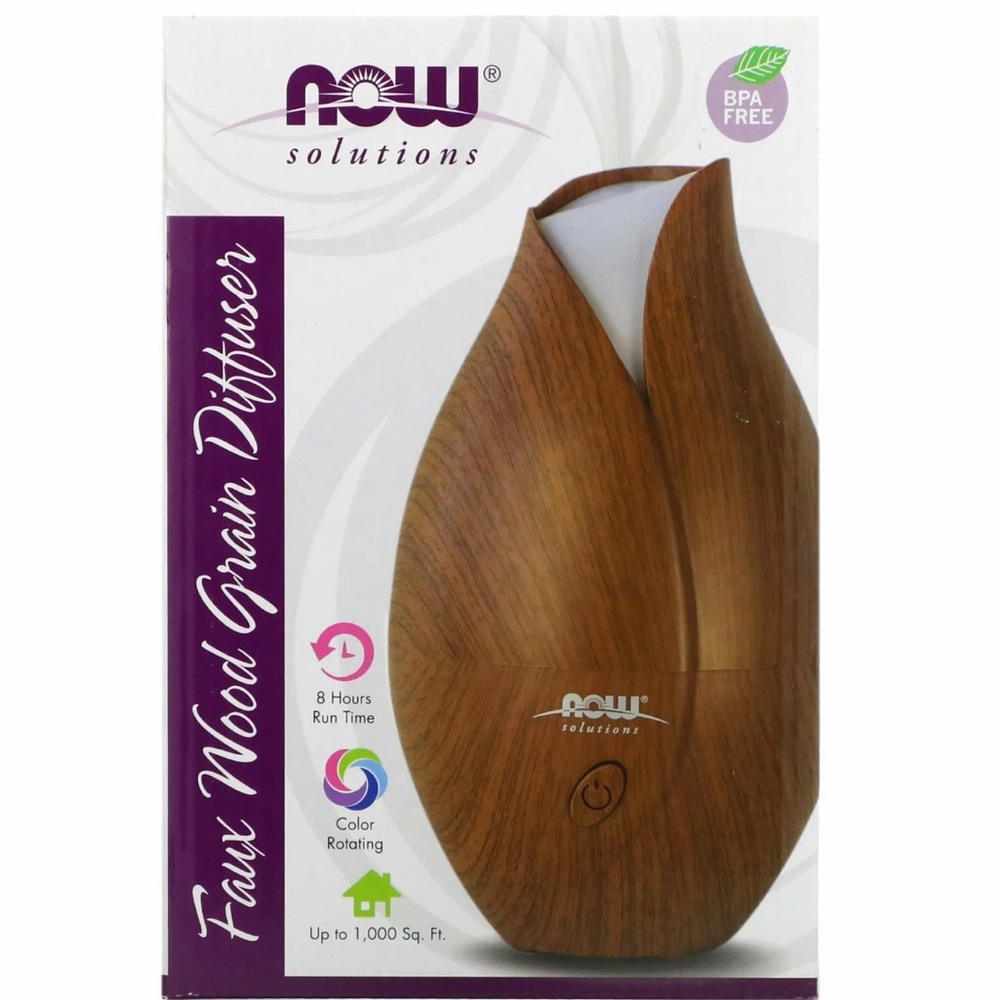 NOW Essential Oils Ultrasonic Aromatherapy Oil Diffuser